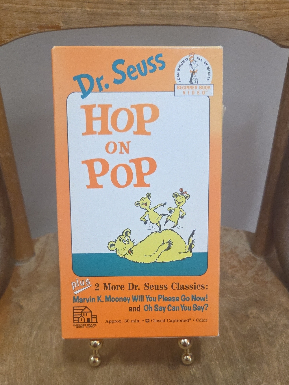 Dr. Seuss Hop On Pop VHS